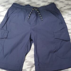 Weatherproof Blue Cargo Shorts Utility Design